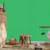 Green Dots Wallpaper, Green Center for Living Room and Bedroom 50x1000