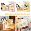Cute Cat Dog 2026 Desk Calendar Pet Illustration Daily Scheduler Standing Calendar 365 Days Desktop Decoration Desktop Calendar