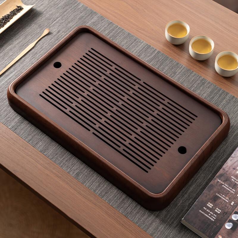 Harmony Series Bamboo Double-Layer Tea Tray