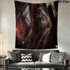 Dark Fantasy Wall Tapestry Gothic Art Bedroom Dcor Tapestry Wallmounted Fashion Print Wall Covering Decoration Work Of Art