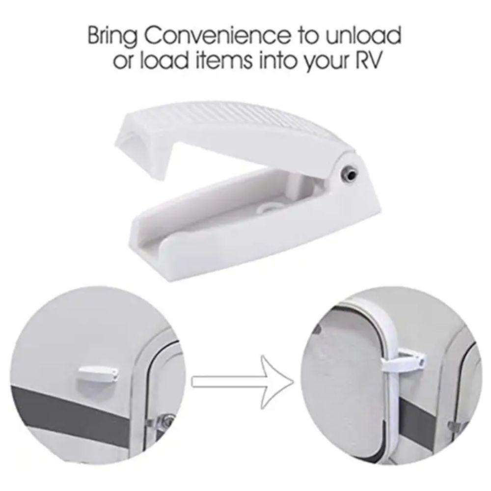 Plastic RV Door Catch White Door Clip Hooks Door Holders  Motorhome
