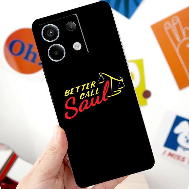 Better Call Saul Funda For Xiaomi Redmi Note 11 10 12 13 14 Pro 10S 11S 12S Case For Redmi 15 10C 13C 12C 14C
