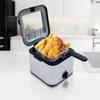 1 Set Deep Fryer Powerful Electric Deep Fryer With 2.5L Capacity For Crispy Fried Foods Cookware Kitchen Cooking Accessories