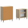 2 Piece Bathroom Cabinet Set ZWOLLE Sonoma Oak