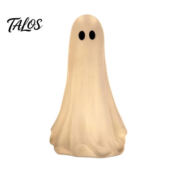 Cute Resin Ghost Figures Ornament, Matte Finish Desktop Figurine, Decorative Modern Ornaments Halloween Statue for Home Living Room Entrance Tabletop