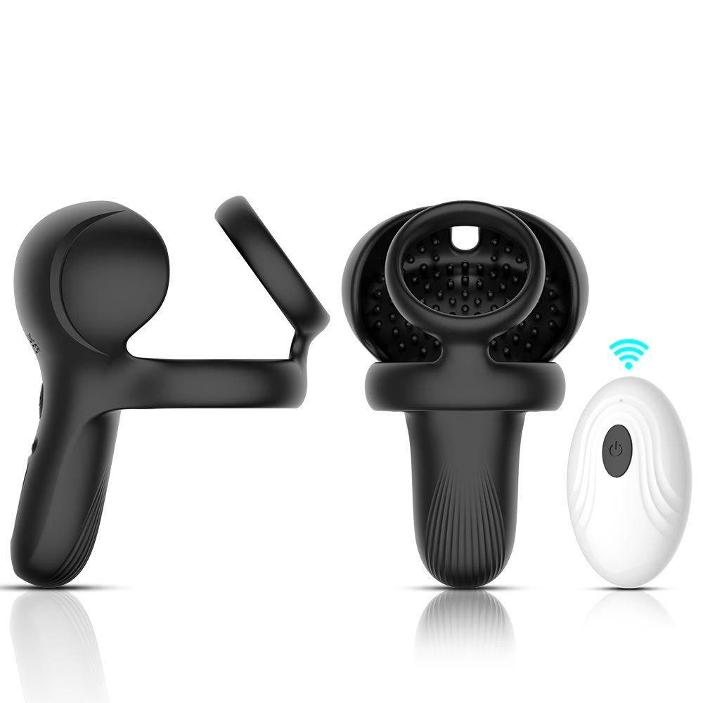 Perona Upgraded Vibrating Male Masturbation Ring - Rechargeable and Explosive!