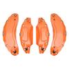 4 Pcs 18in 19in Wheel Hub Caliper Covers Aluminium Alloy Disc Brake Caliper Guard Protector Cover