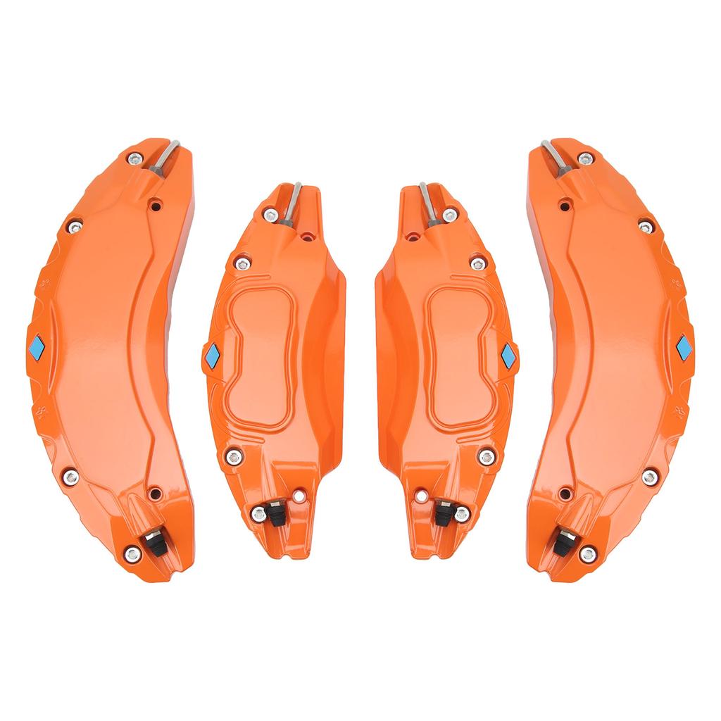 4 Pcs 18in 19in Wheel Hub Caliper Covers Aluminium Alloy Disc Brake Caliper Guard Protector Cover