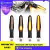 Flowing Turn Lights 12V Motorcycle 24 Leds Scanning Directonal Signal Lamp For Honda Chopper Kawasaki Yamaha Ducati Buell