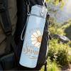 1PC Sunflower Sunshine Quote Print 750ml Color Plastic Sports Water Bottle Leakproof Flip Straw Lid Suitable for Sports Office Home Use