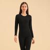 5A Antibacterial Brushed Thermal Underwear Set Wool Silk Base Layer Men Women Fall Winter