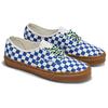 Vans Autentické kostkované - Modré žvýkačkové pletené tkaničky Unisex tenisky Bílé VN0009PVY6Z