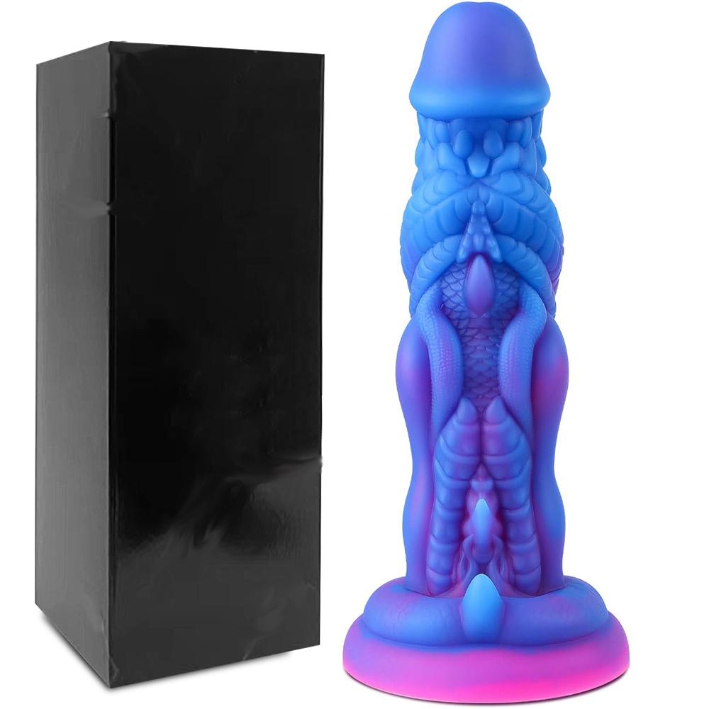 Realistische Dildos für Frauen Großer Analdildo mit Saugnapf Weicher Monsterdildo aus Silikon Anal Vaginaler Orgasmus Sexspielzeug Erwachsene Waren