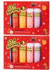 6PCS/BOX [Christmas Gift] Fruit Lipstick, Blueberry/Strawberry/Mango/Honey Peach/Avocado/Grape Flavo