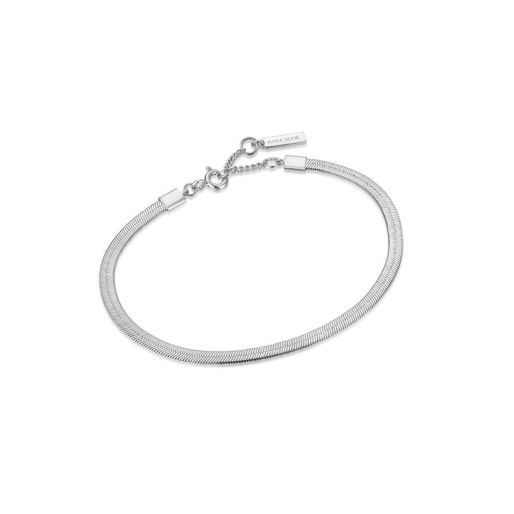 Snake Chain 925 Silver Bracelet B046-01H