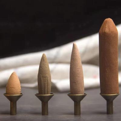 5 sztuk Mini kadzielnica stożek spirala tyłoprzepływowe uchwyty patyczek popiół wodospad kadzielnica filtr mini stojak na kadzidełka przechowywanie metal