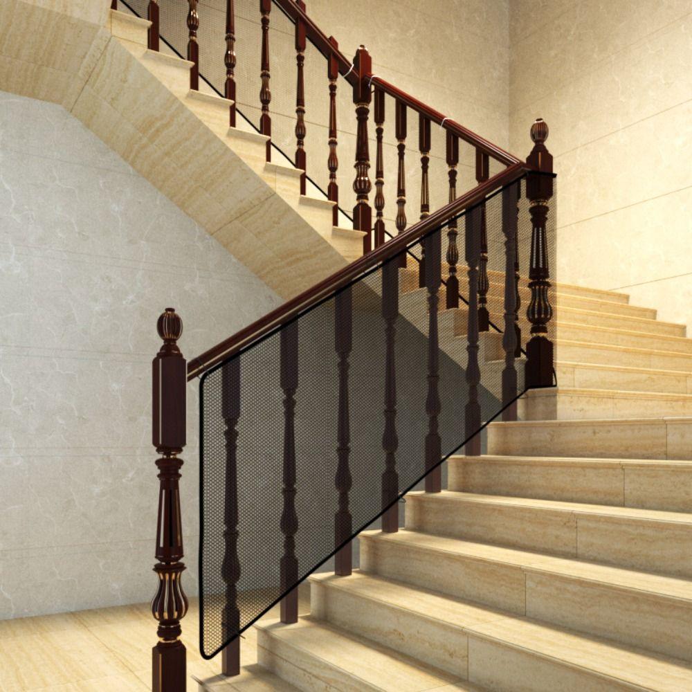 Plasa de protectie pentru balcon rezistenta la uzura, gaura mica, plasa anti-cadere pentru copii, gard de gradina, plasa, patio