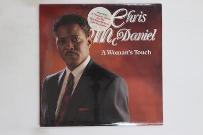 LP Record CHRIS MCDANIEL - Woman's Touch MJ10001 MEGAJAM 1989 US Soul/Funk Used