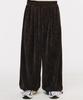 SCALLYWAG Easy Corduroy Wide Pants [Brown]