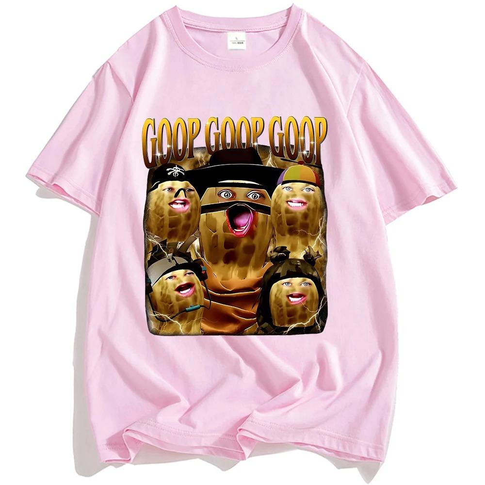 ARC Raiders Goop Goop Goop Burnt Peanut TShirt Premium Cotton Street Hip Hop Style Unisex Comfortable Women And Men Tshirts