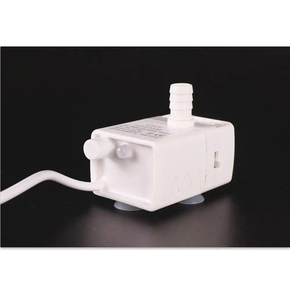 1 buc pompă de distribuire a apei pentru animale de companie ultra-silențioasă, 3 ventuze, pompă de filtrare a apei USB, previne arderea uscată