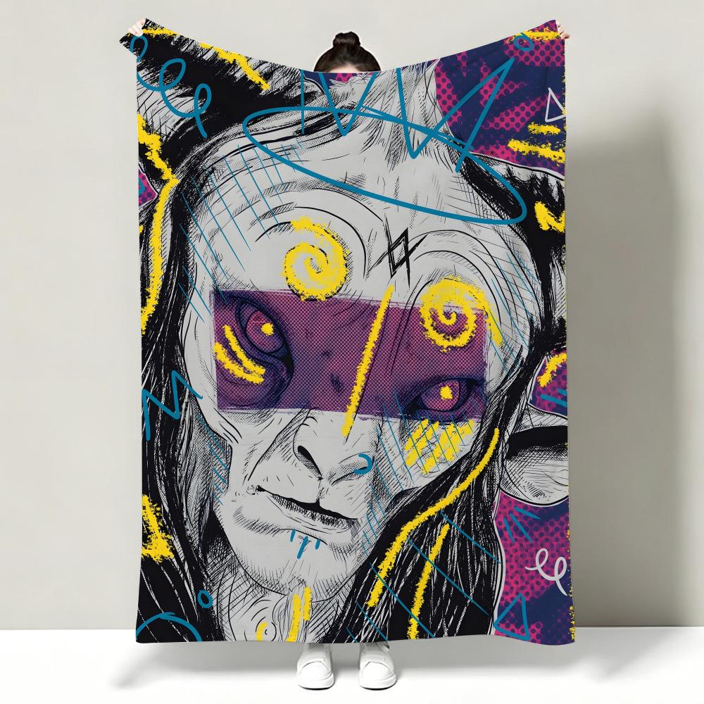Movie PPans LLabyrinth Throw Soft Warm Flannel Throw Blanket Multiuse for Sofa Bed Office Nap