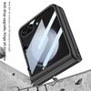 Applicable to Samsung Zflip1 mobile phone case magnetic hinge case film integrated large window flip1 anti-drop protective case