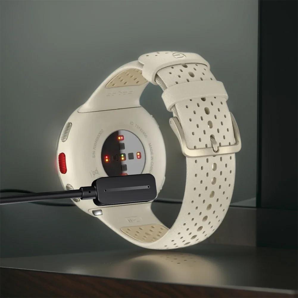 Magnetic USB Charging Cable for Polar Pacer/Pacer Pro/Ignite 3/Vantage V3 Smart watch Charger Adapter Dock