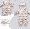 Reegoo Peter Down Baby Waterproof Deer Size Ages Girls' Jumpsuit, Romper, Coverall, Fleece, Print, 100, 2-3