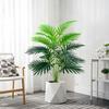 3pcs Outdoor Artificial Green Plants, High Simulation Palm Tree Sets, Indoor/outdoor Use, Excluding Flower Pots.