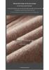 Men's Cashmere Trousers: Versatile, Four-Way Stretch, Trendy Loose Fit, Split Hem, Solid Color for Autumn and Winter.