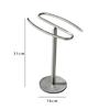 Hand Towel Stand Watch Holder Rust Resistant Antiskid Bottom Multipurpose Height 31cm Space Saving for Dressing Tables Accessory