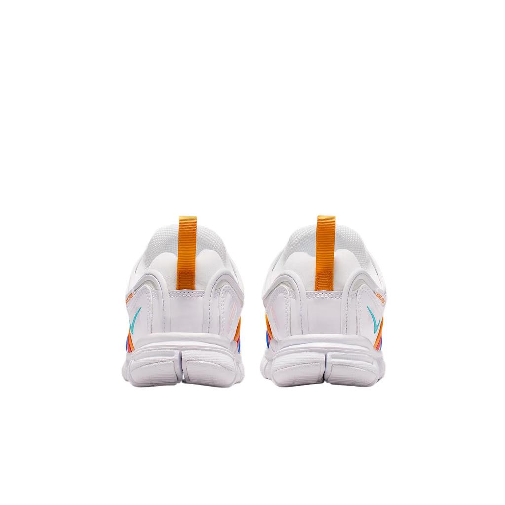 Nike Dynamo Free Low Top Kids Lifestyle Shoes White Spotlight Royal Cactus Gray Kids' 343738-106
