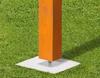 Vertically Adjustable Pole Base Psrt 110X110Mm Anchor Bracket M20X150Mm