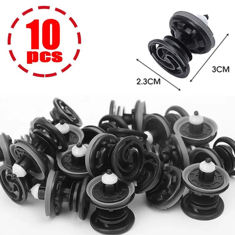 

50/10PCS 7L6868243 Car Interior Door Trim Panel Push Fastener Nylon Rivets Clips for PASSAT for Porsche 911/997 for VARIANT 09