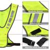 Reflective Cloth Reflective Vest Adjustable Fit Safety Jacket Protective Vest  Running Jogging
