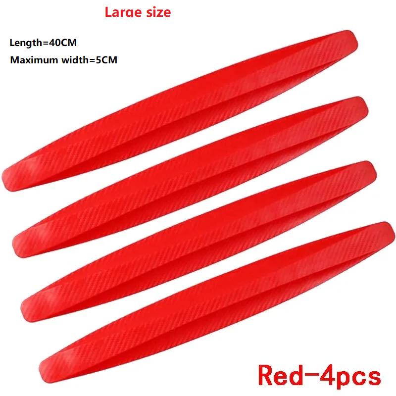 6/4Pcs Anti-collision Car Bumper Protector Large/Small size Strip Guard Corner Protection Strips Scratch Crash Blade Auto Tools