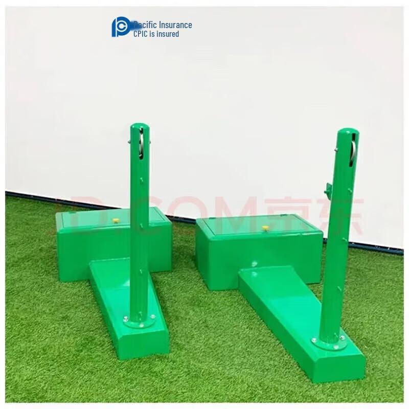 Jeeanlean Movable Tennis Posts with Net