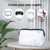 Diy Crafting Sublimation Blanks Double-sided Design Cosmetic Bag Earrings Keychain Set Beautiful Gifts