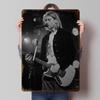 Poster in latta di Kurt Cobain Arte da Parete Personalizzabile Segni Metallici Retro Vintage per Decorazione Casa Stanza Bagno Wand Deko Targa Personalizzata