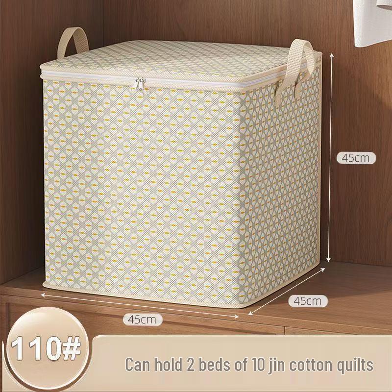 2025 Large Capacity Wavy Storage Box - Moisture & Dust-proof Quilt Organizer