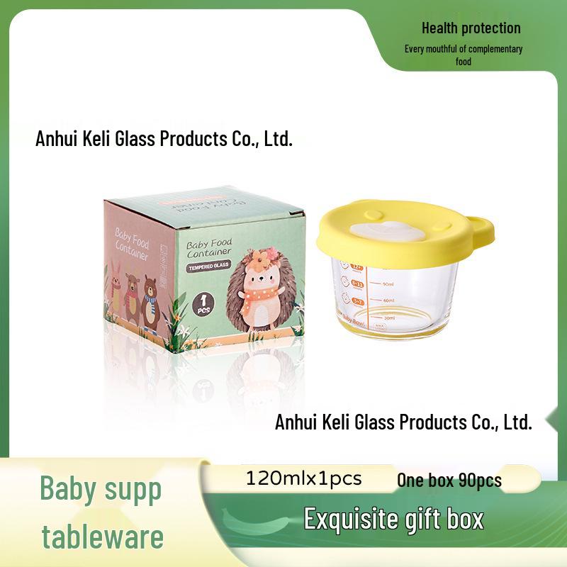 

Термостойкая детская миска для прикорма - Идеально подходит для приготовления на пару и варки