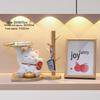 Lucky Cat Storage Ornament with Photo Frame