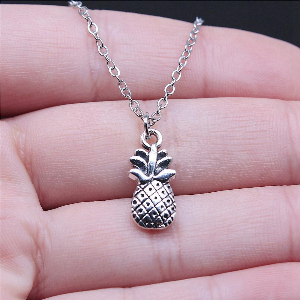 Tree of Life Plant Growth Pendant Antique Silver Metal Girls Choker Necklace Trendy Boho Gift