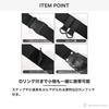 Lightweight, 2-Way Rod Holder, Belt-Style Rod Holder for Bass Fishing, Ideal for Run, Bank, and Waist Use, with Diagonal Mounting