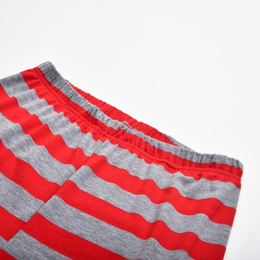 

Пижама Семейная полоса Рождественская пижама Комплекты Пижамы Хлопок Семейная пижама