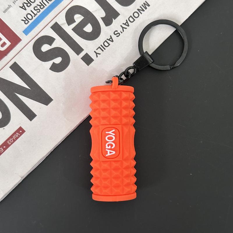 

Мини-массажный силиконовый ролик для пенного массажа в спортивном стиле, защищающий от потери. A4