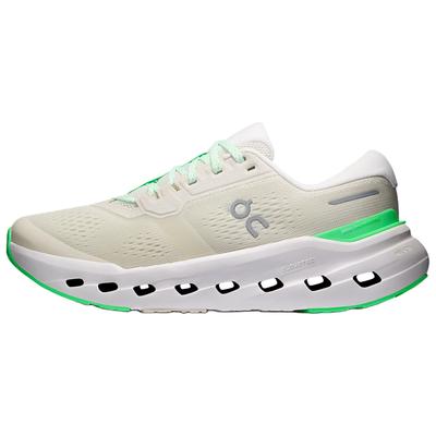 On Cloudrunner 3 Bequeme Langlebige Stützende Atmungsaktive Laufschuhe Damen Sneaker Off-White Grün 3WG10055248