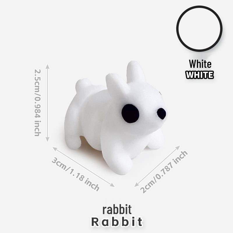 Colorful 3D Printed Small Animal Toys - Simulation Animal Models for Micro-Landscape Decoration