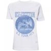 Led Zeppelin Unisex Erwachsenen Tour Â´75 Washed T-Shirt